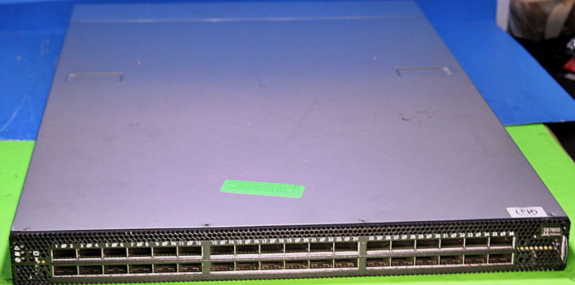 Коммутатор Mellanox MSB7800-ES2F 36P 100GbE QSFP28 P2C InfiniBand Switch SB7800
