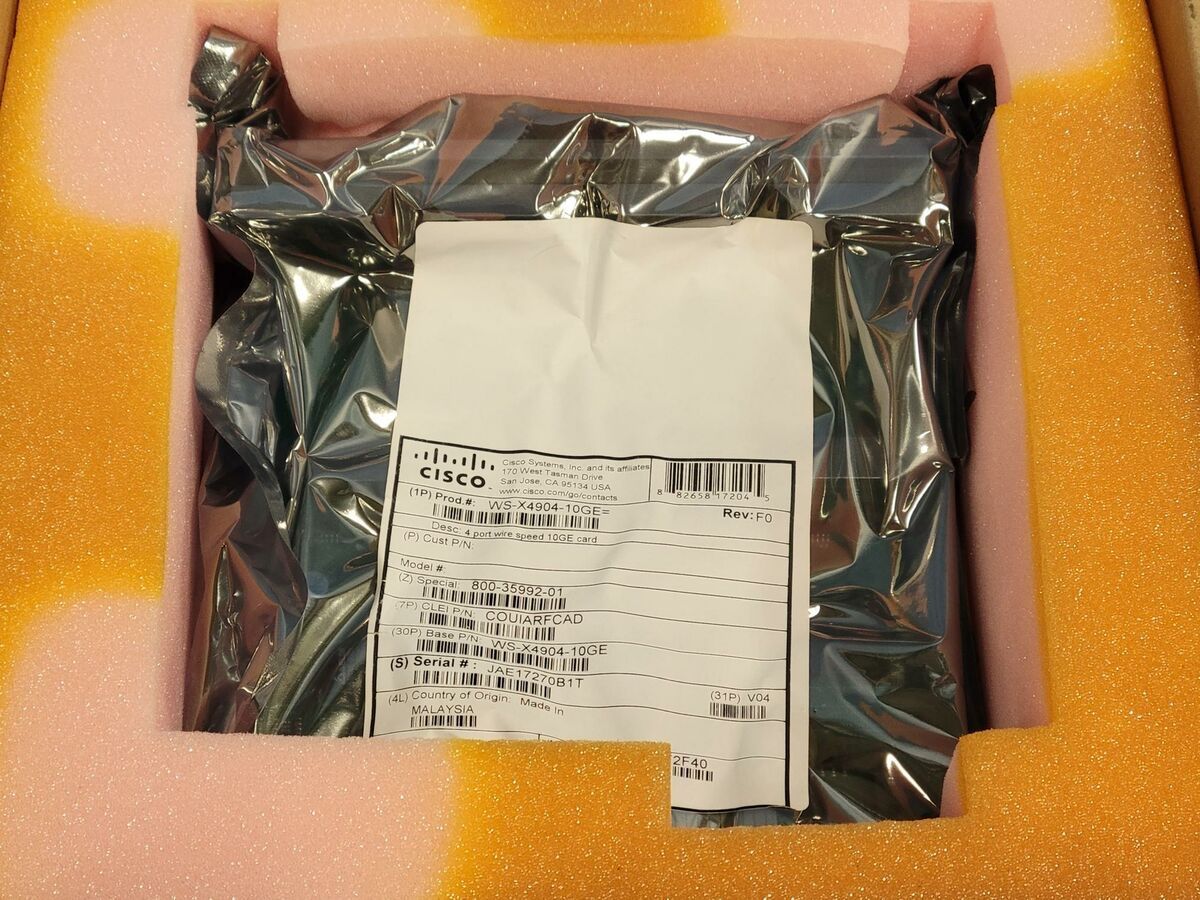 Модуль Cisco Catalyst WS-X4904-10GE