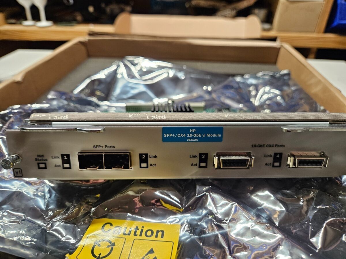 Интерфейсный модуль HP 10GbE 2-port SFP+ / 2-port CX4, J9312A