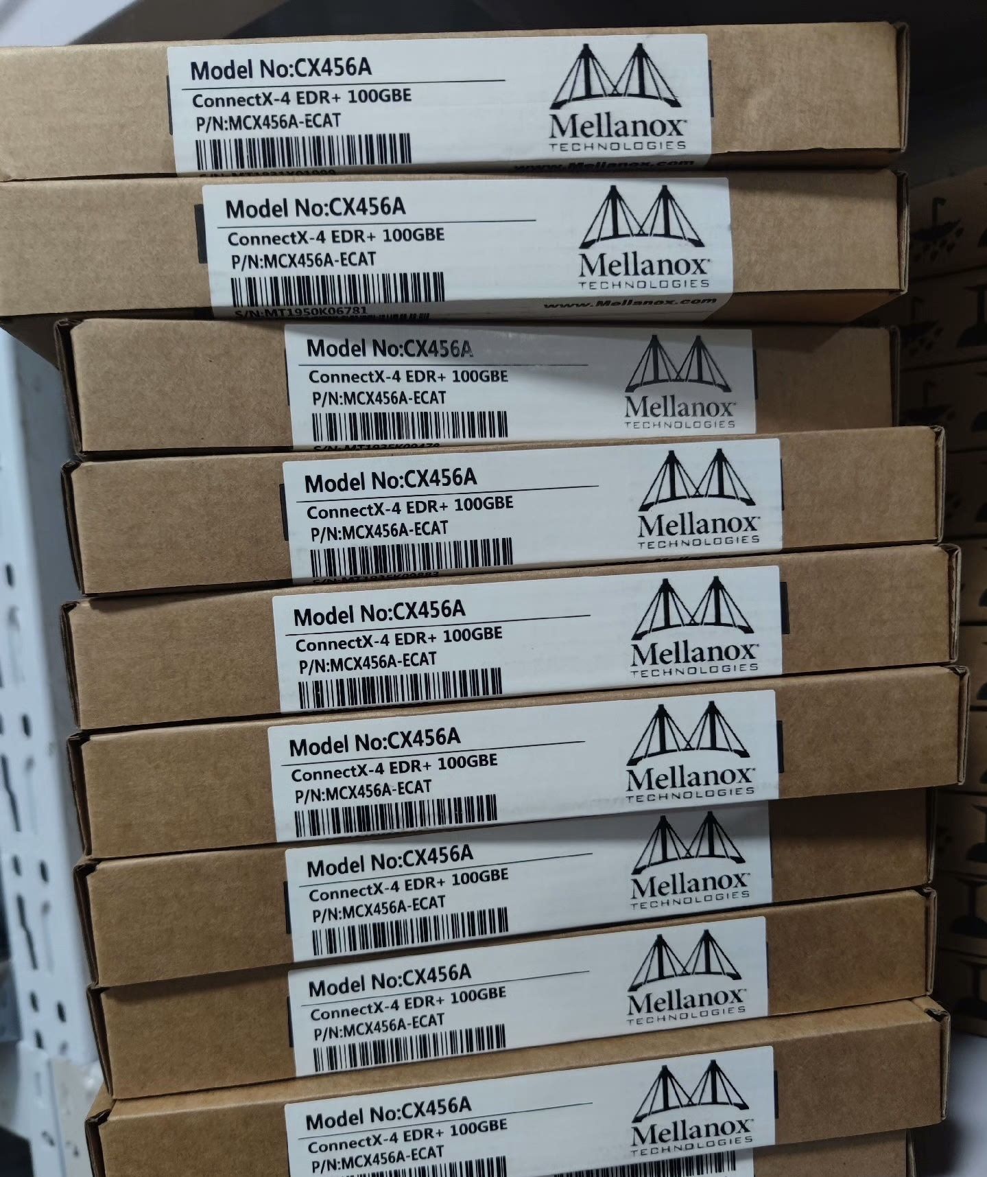 Сетевая карта IBM Mellanox CX456A ConnectX-4 Dual Port 100G