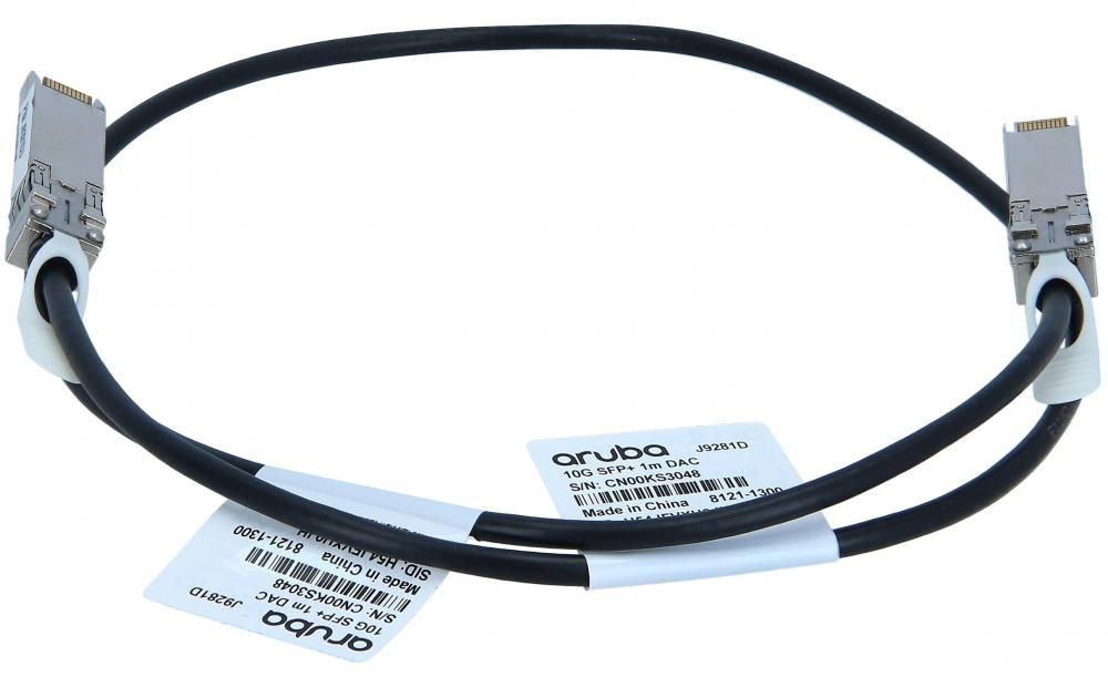 Трансивер Aruba J9281D 10G SFP+ to SFP+ 1m DAC Cable