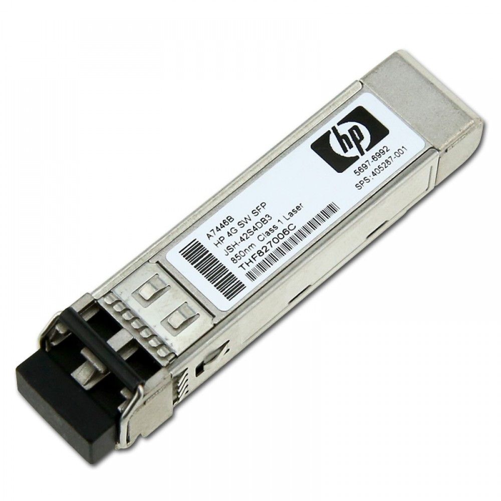 Трансивер HPE 4GB SHORT WAVE FIBRE CHANNEL SFP+ 1 PACK TRANSCEIVER, 405287-001