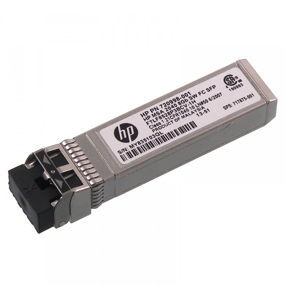 Трансивер HPE MSA 8Gb SW FC SFP 4pk XCVR