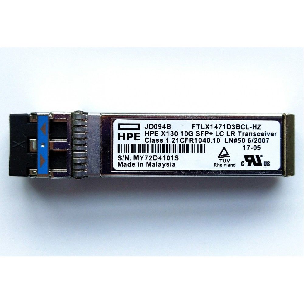 Трансивер HPE X130 10G SFP+ LC LR 10Km 1310Nm