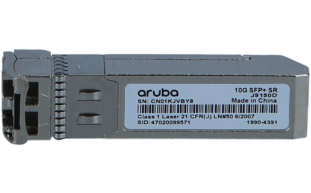 Трансивер Aruba J9150D 10G SFP+ LC SR 300m MMF XCVR
