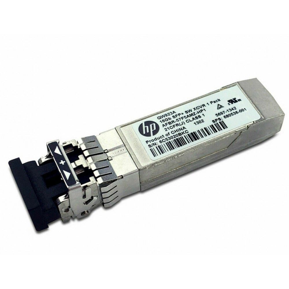 Трансивер HPE 16GB SFP+ SHORT-WAVE TRANSCEIVER, 680536-001