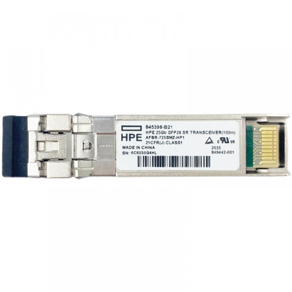 Трансивер Genuine HPE AFBR-725SMZ-HP1 25G SFP28 SR 100m Transceiver