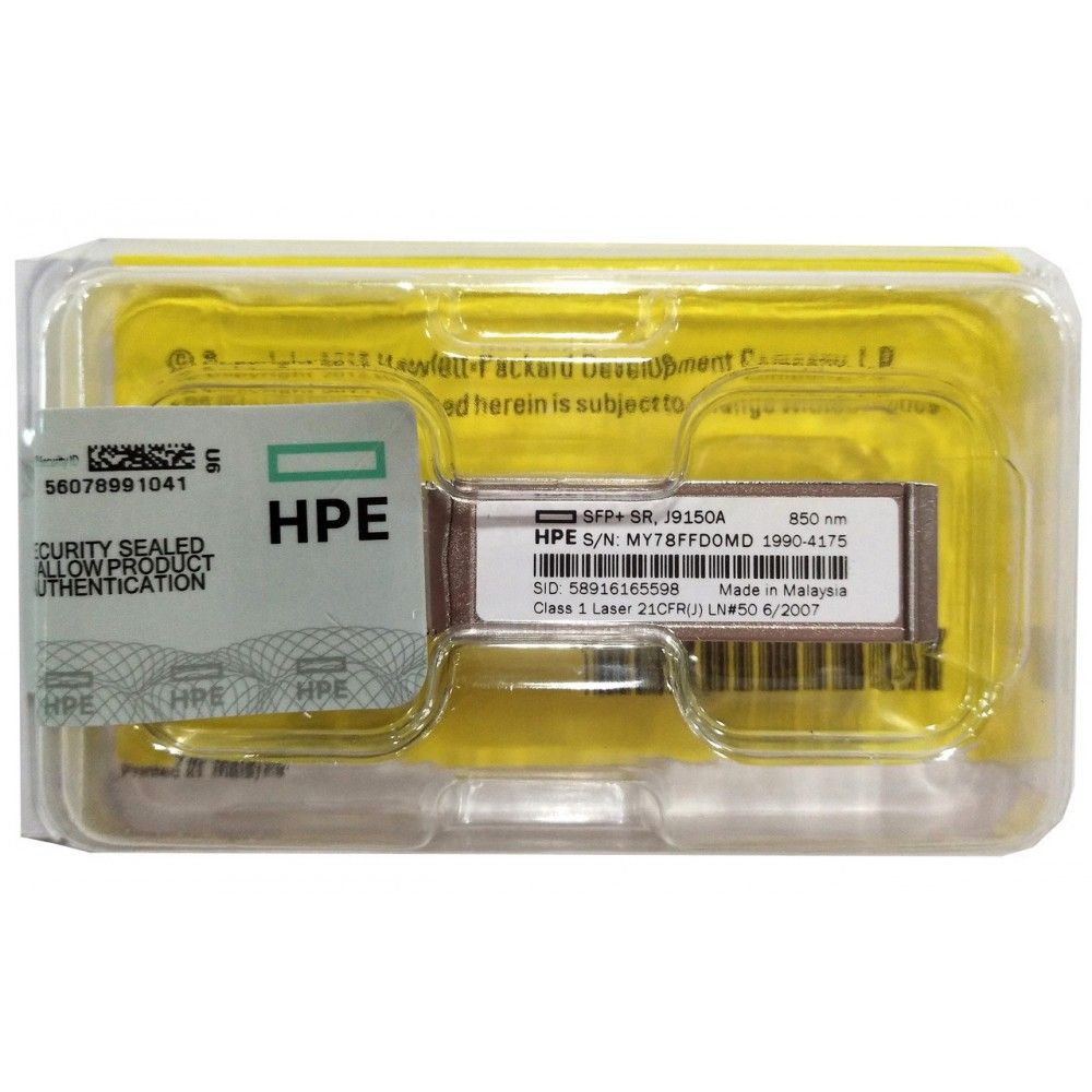 Трансивер HPE X132 10G SFP+ LC SR 850NM 300M 10GB