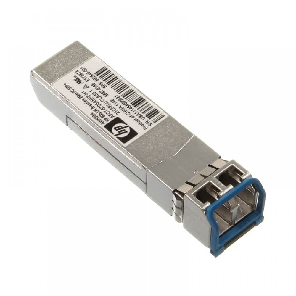 Трансивер HPE B-SERIES 8GB EXTENDED LONG WAVE 25KM FIBRE CHANNEL SFP+ TRANSCEIVER 1 PACK, 582640-001