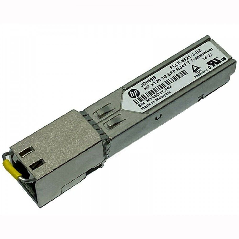 Трансивер HPE X120 1G SFP RJ45 100m Transceiver