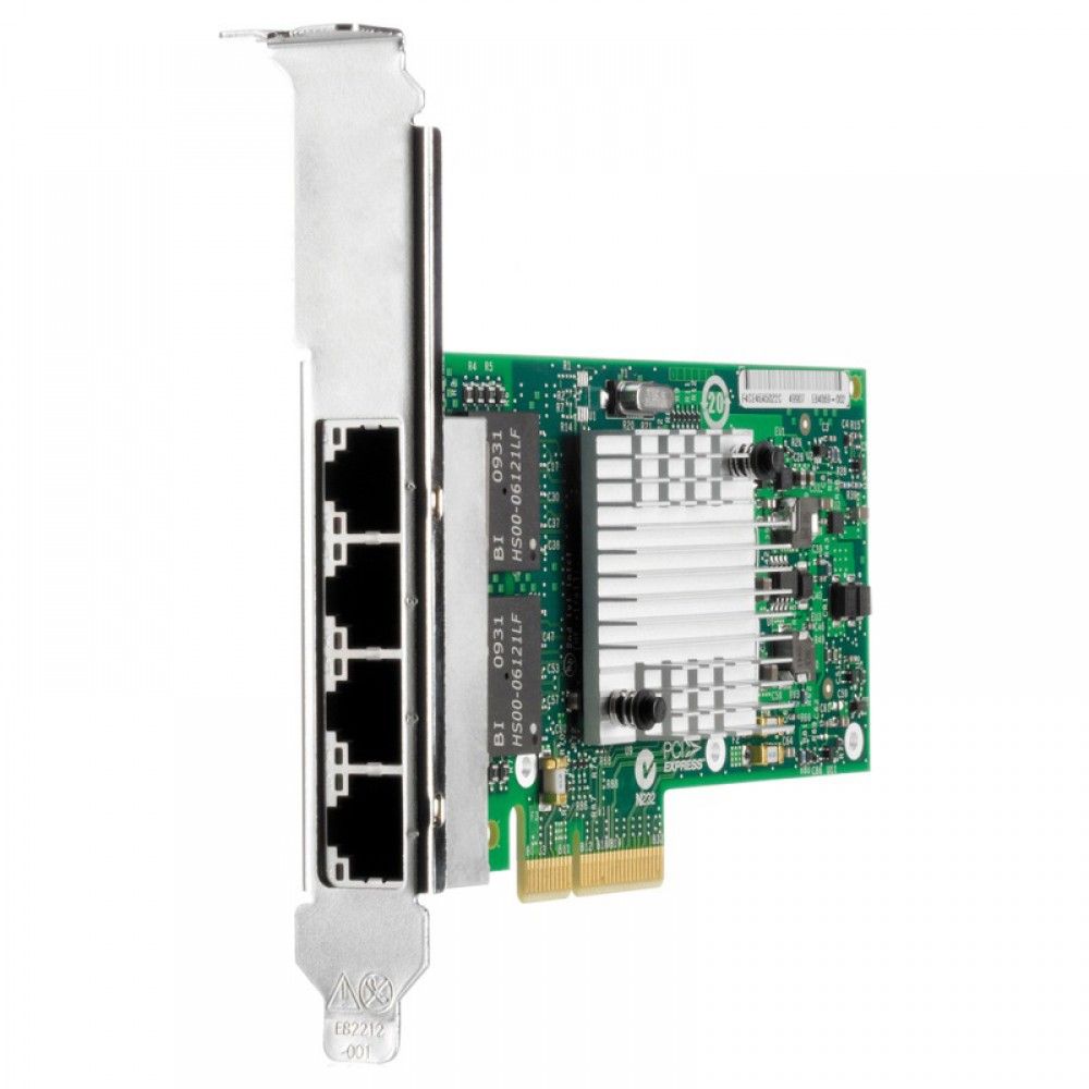 Сетевая карта HPE NC365T 4-PORT ETHERNET SERVER ADAPTER, 593743-001, 593720-001