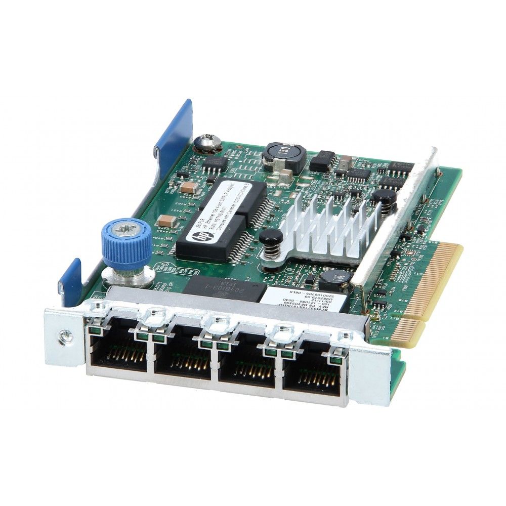 Сетевая карта HPE ETHERNET 1GBE 4P 331FLR FIO ADAPTER, 634025-001