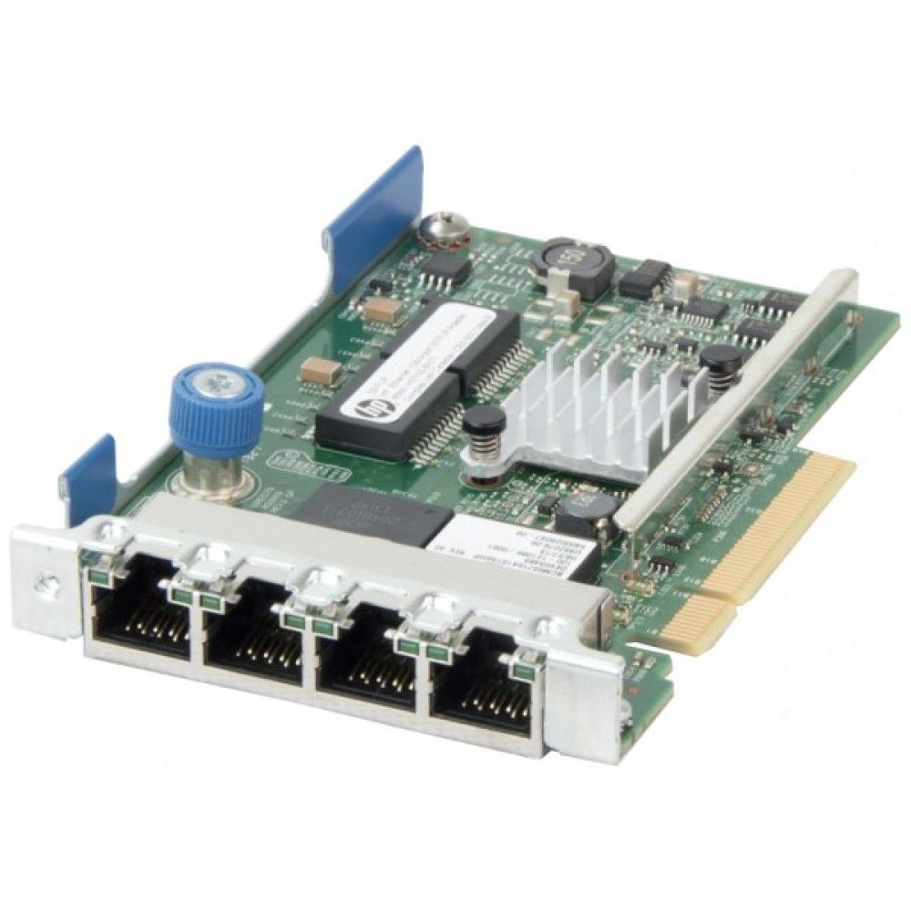 Сетевая карта HPE ETHERNET 1GB 4-PORT 331FLR ADAPTER, 634025-001