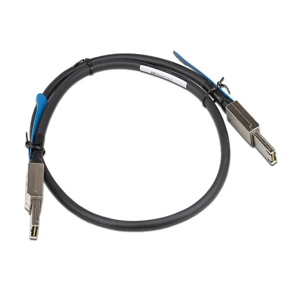 Кабель HPE 407337-B21 External Mini SAS 1m Cable, 408766-001