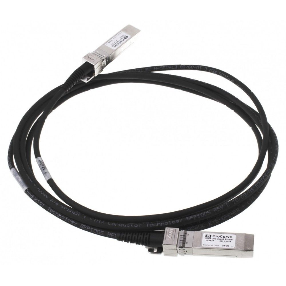 Кабель HPE J9283B X242 10G SFP+ to SFP+ 3m Direct Attach Copper Cable