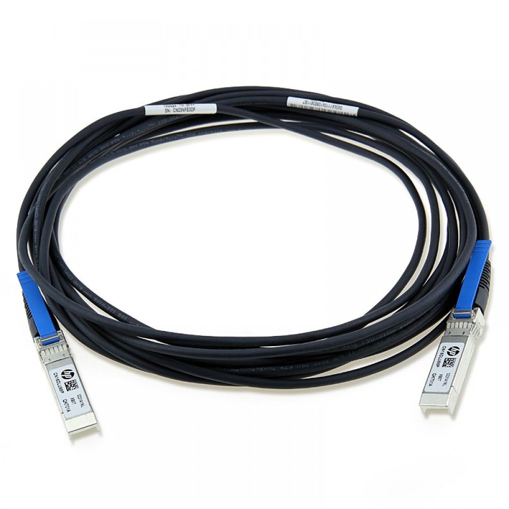 Кабель HPE QK701A C-series SFP+ to SFP+ Active Copper 7.0m Direct Attach Cable