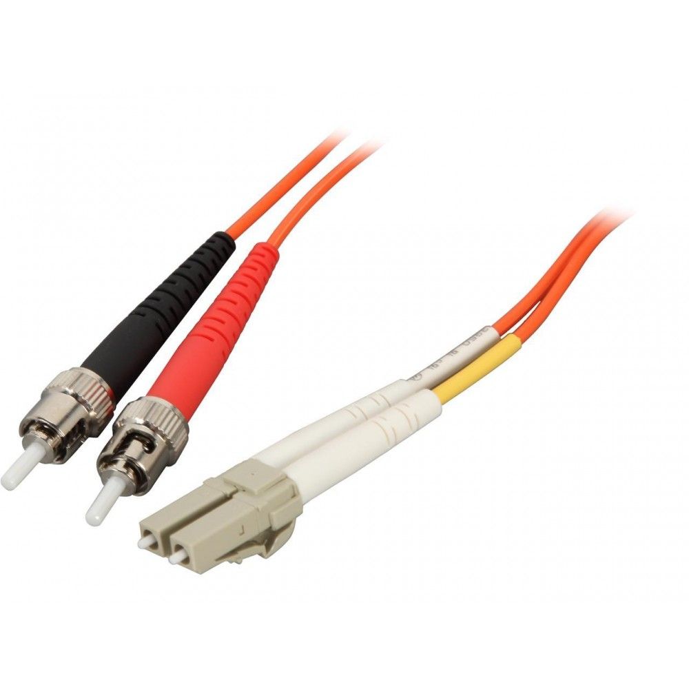 Кабель HPE 33201 Cables-To-Go 4m LC-ST 62.5/125 OM1 Duplex Multimode PVC Fiber Optic Cable