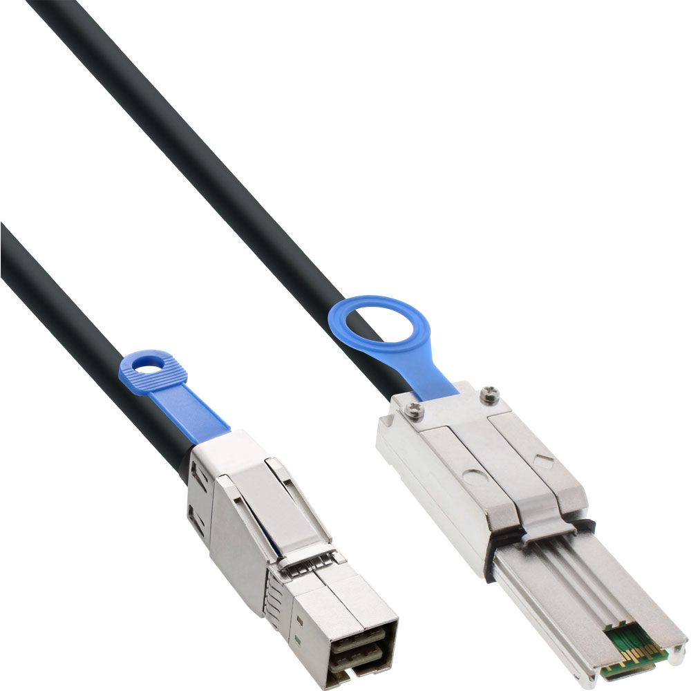 Кабель HPE 716189-B21 1.0m External Mini SAS High Density to Mini SAS Cable, 717428-001