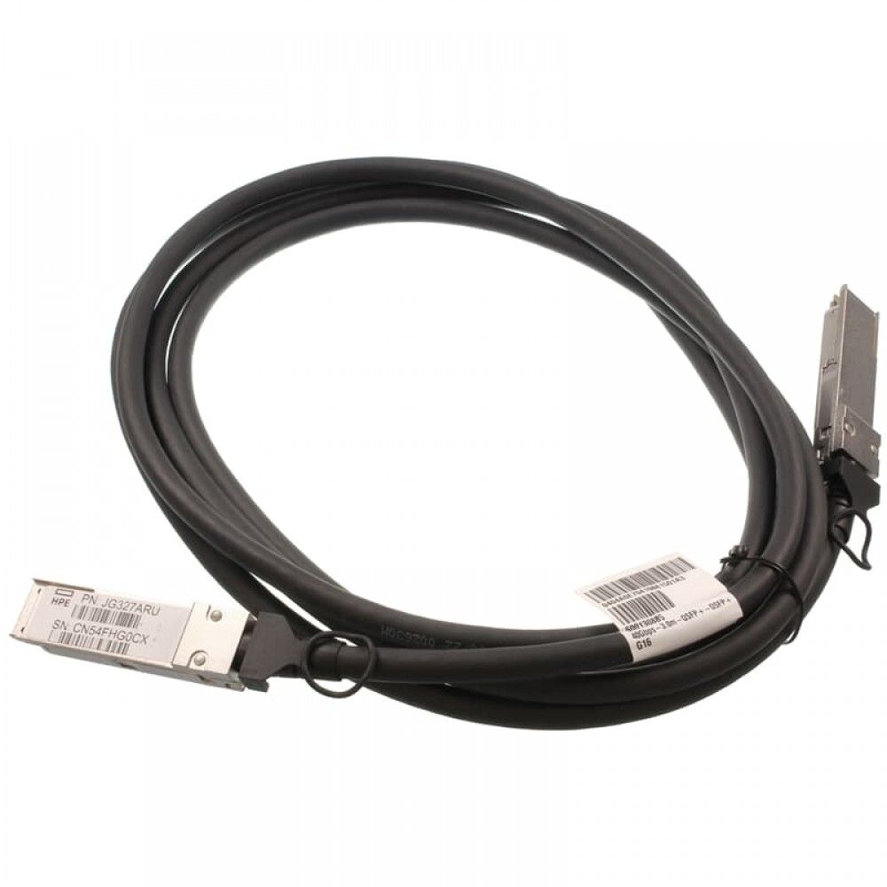 Кабель HPE JG327A X240 40G QSFP+ to QSFP+ 3m Direct Attach Copper Cable