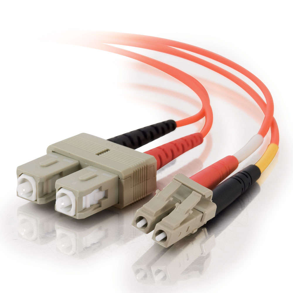 Кабель HPE 221691-B27 50 meter LC Duplex to SC Duplex 62.5 m Multimode (OM1) Jumper Cable, 263894-006