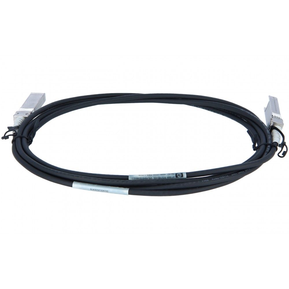 Кабель HPE AP784A 570086-001 570745-001 3m C-series Passive Copper SFP+ Cable, 570086-001, 570745-001