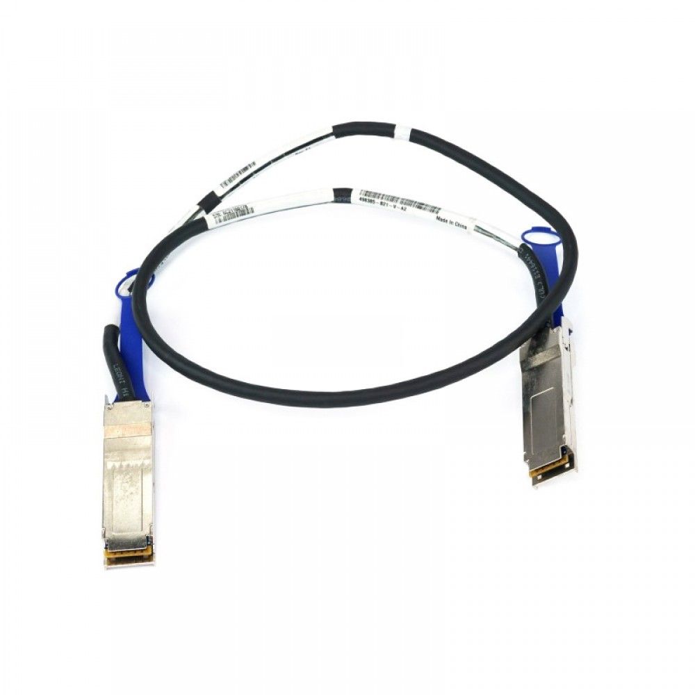 Кабель HPE 498385-B21 1M 4X DDR/QDR Quad Small Form Factor Pluggable InfiniBand Copper Cable, 503815-007