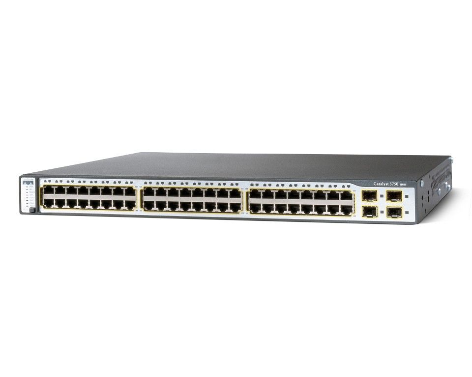 Коммутатор Cisco WS-C3750-48PS-S