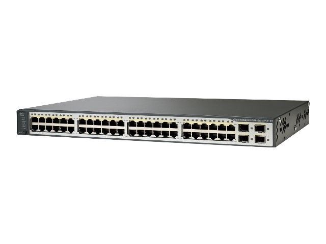 Коммутатор Cisco WS-C3750V2-48PS-S