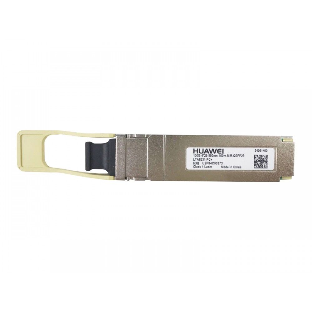 Трансивер Huawe* QSFP28 850nm 100G 8.4dBm 2.4dBm 10.3dBm MPO MM 0.1km (34061400)