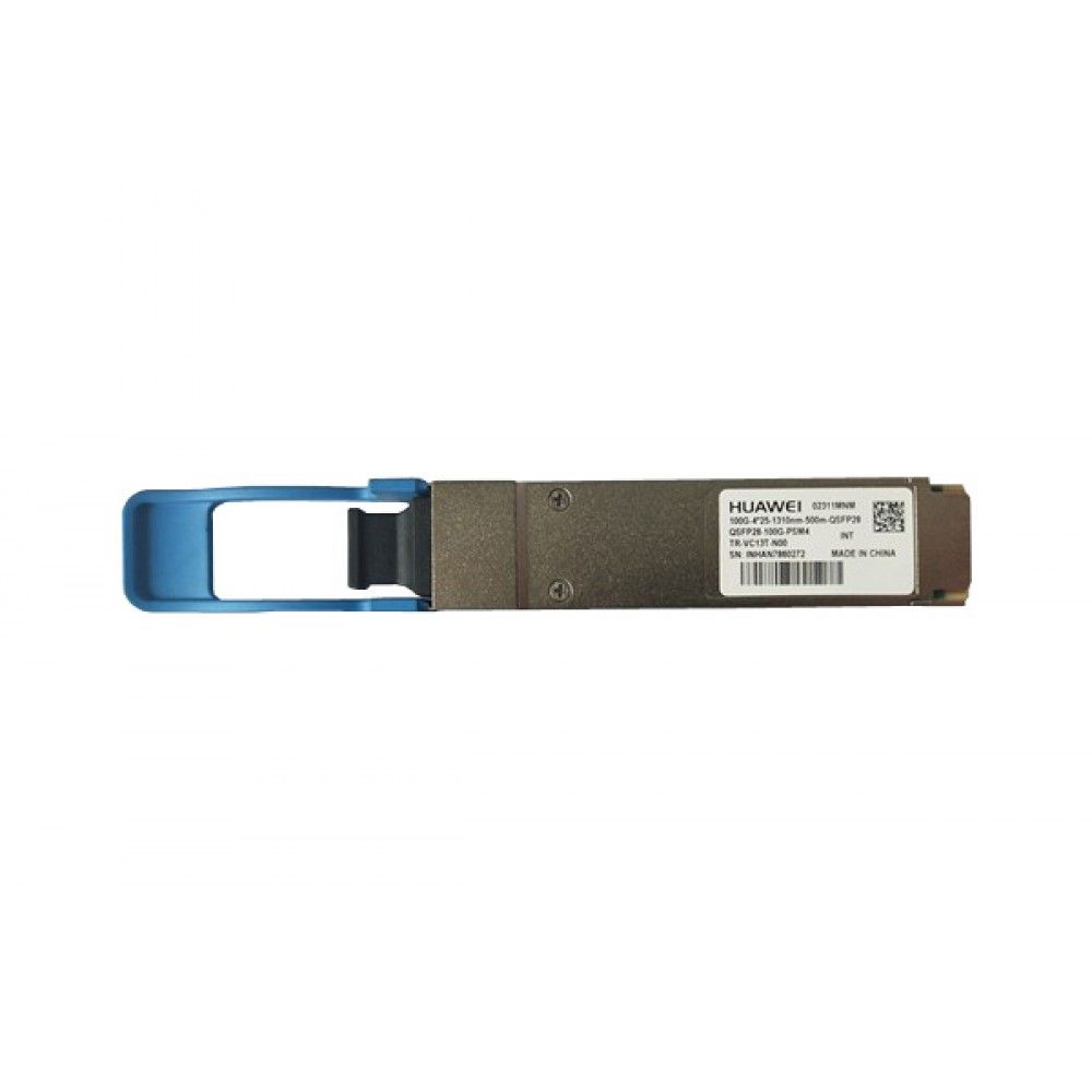 Трансивер Huawe* QSFP28-100G-PSM4 100GBase-PSM4 QSFP28 100G 1310nm 0.5km MPO (02311MNM)