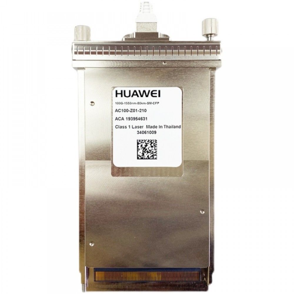 Трансивер Huawe* CFP 1546.12nm 120.5Gb/s 4dBm 6dBm 20dBm LC SMF 80km AC100-Z01-210 (34061009)