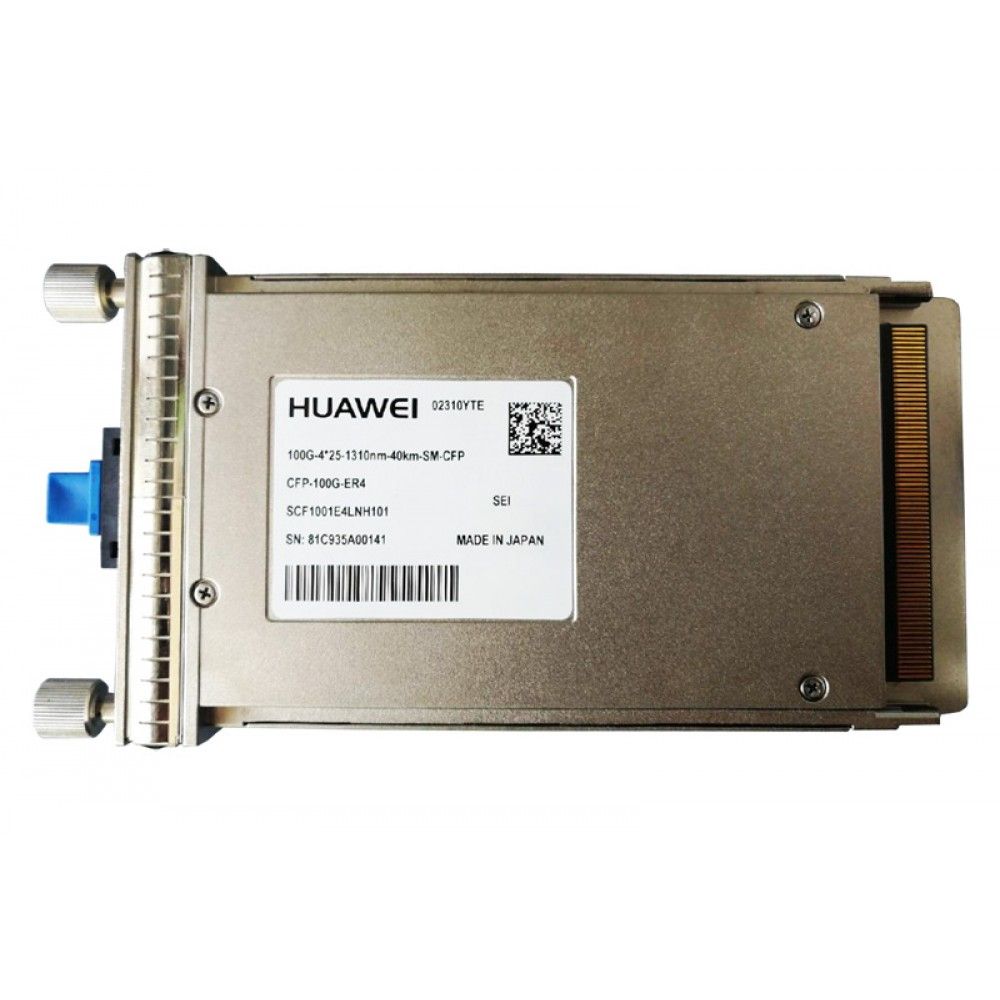 Трансивер Huawe* CFP-100G-ER4 CFP 100G 1310nm 4*25G 40km stright LC (02310YTE)