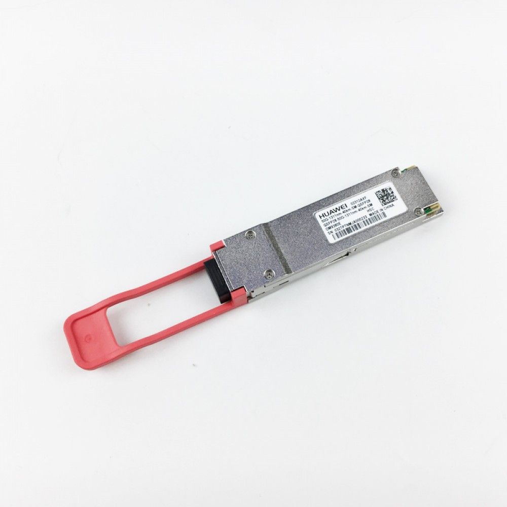 Трансивер Huawe* QSFP28 1311nm 50Gb/s 1.5dBm 8dBm 15dBm LC SMF 40km (02312AXF)