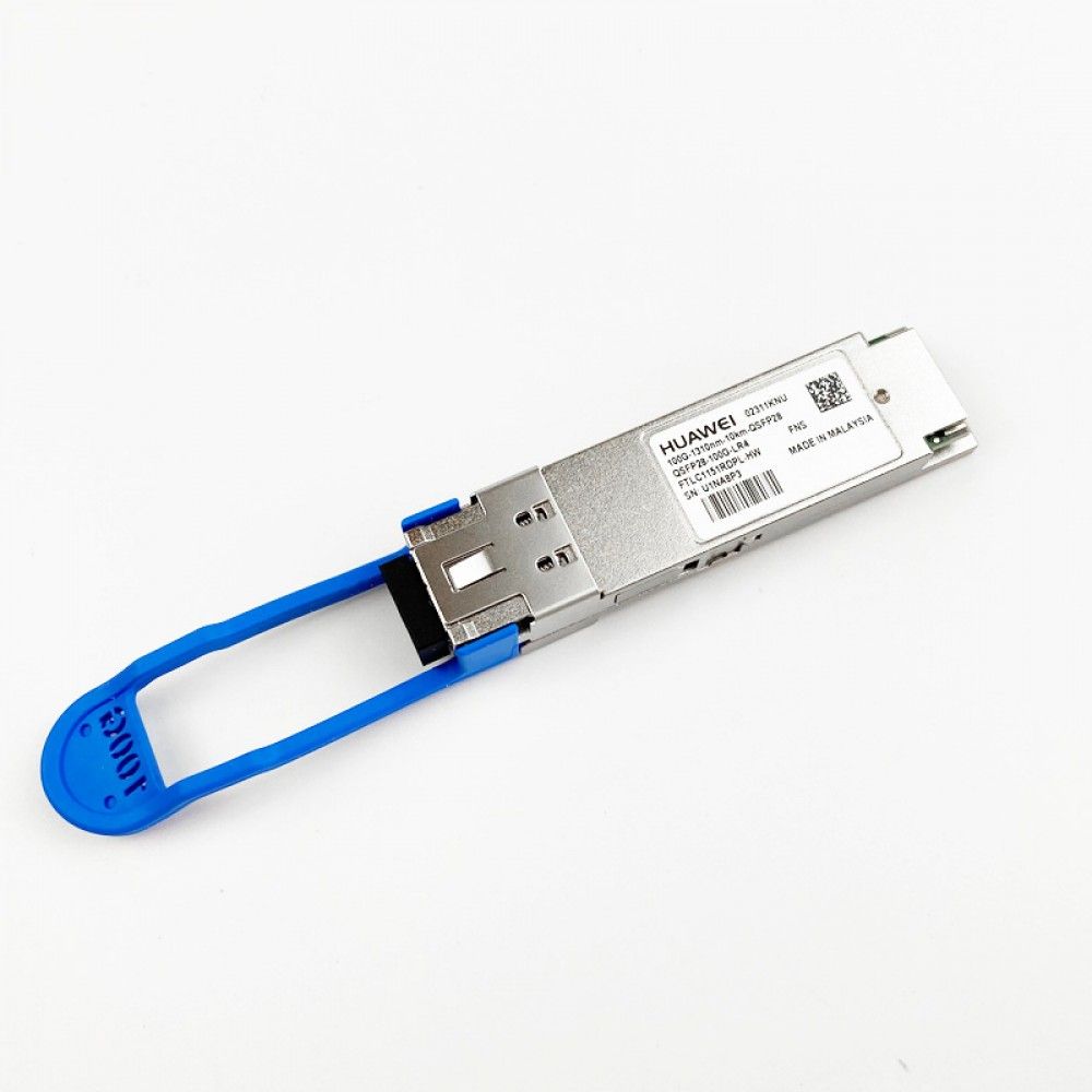 Трансивер Huawe* QSFP28-100G-LR4 100GBase-LR4 QSFP28 100G 1310nm 10km LC (02311KNU)