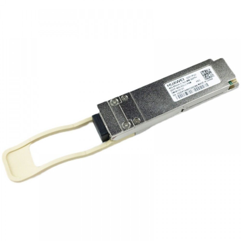 Трансивер Huawe* QSFP-40G-SDLC-PAM 40GBase-SDLC QSFP+ 40G 850nm PAM4 0.1km-OM3 0.15km-OM4 LC (02311PUU)