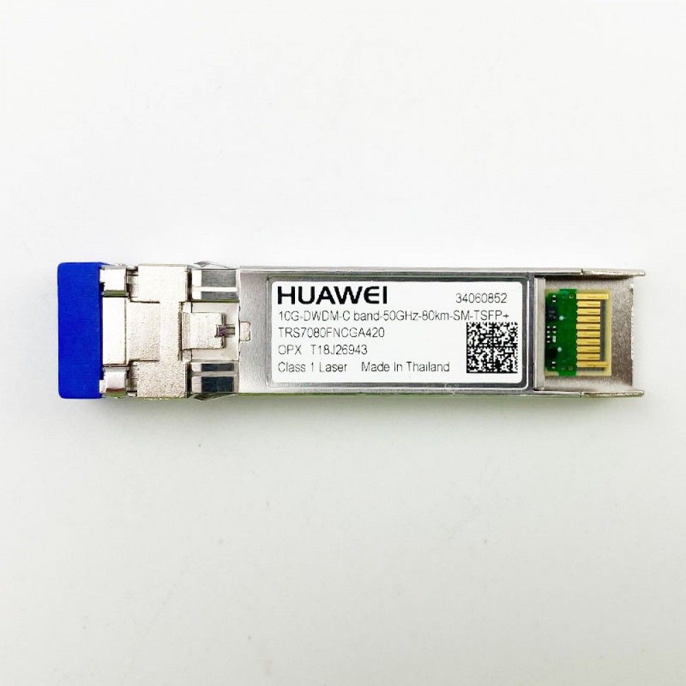 Трансивер Huawe* TSFP+ C 9.95 11.3Gbps with CDR 1dBm 3dBm 16dBm LC SMF 80km (34060852)