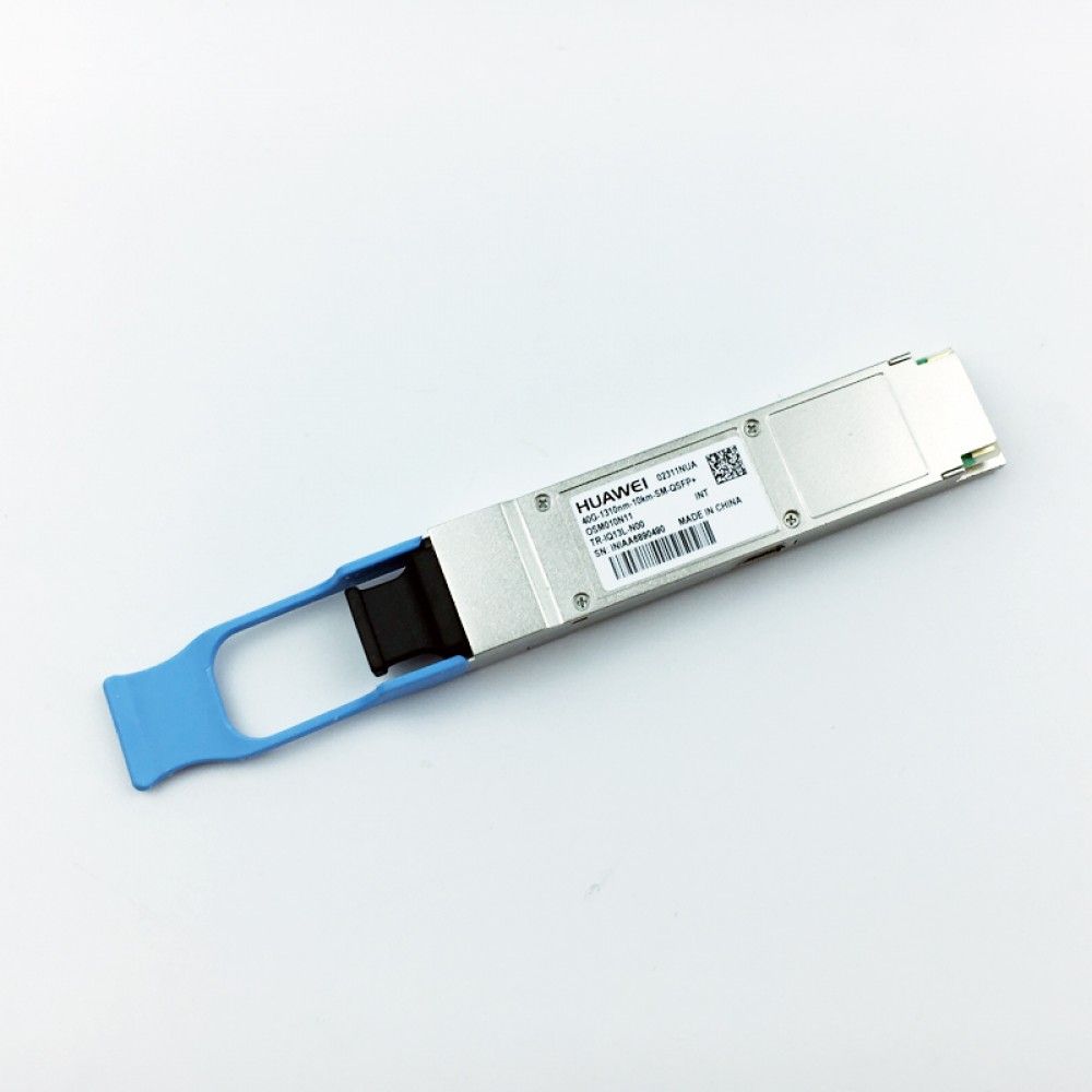 Трансивер Huawe* QSFP+ 1310nm 41.25Gbps 8.2dBm 0.5dBm 12.6dBm MPO SM 10km (02311NUA)