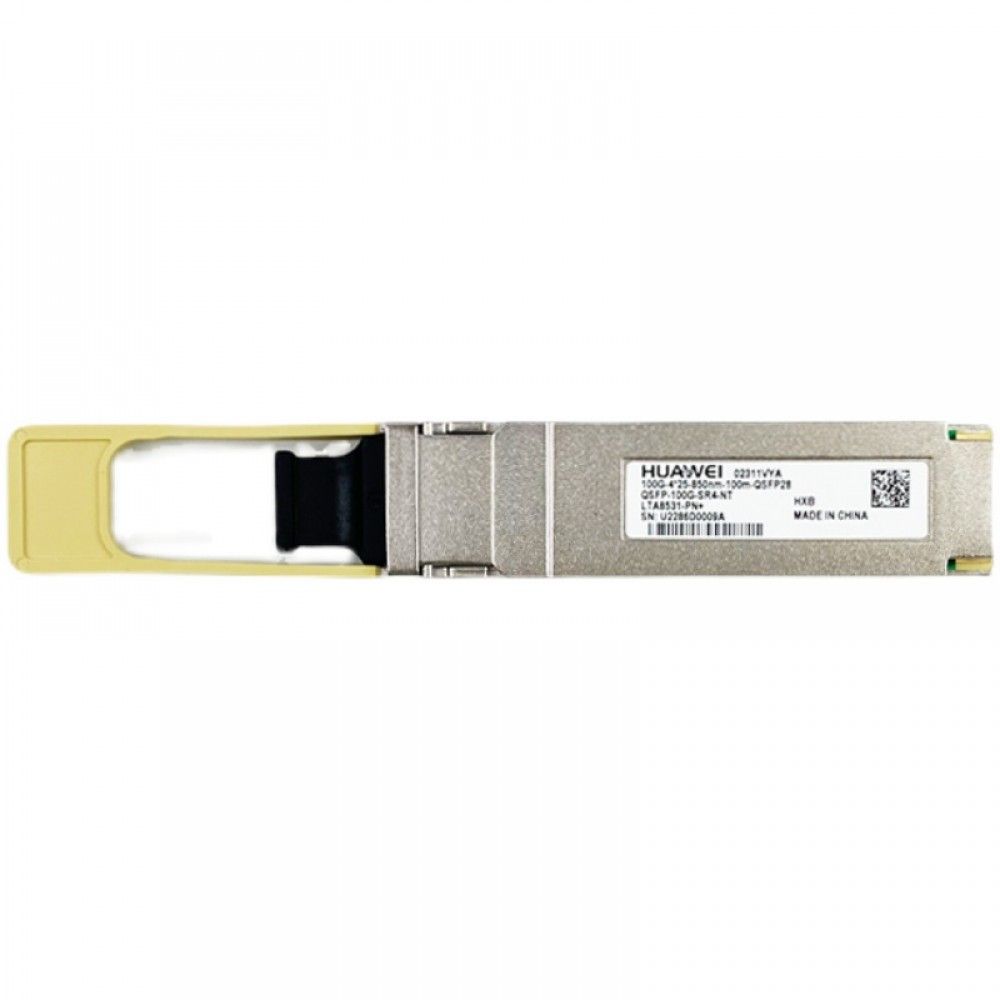 Трансивер Huawe* 100GBase-SR4 QSFP28 100G Multi-mode 850nm 0.1km MPO ISP (02311VYA)