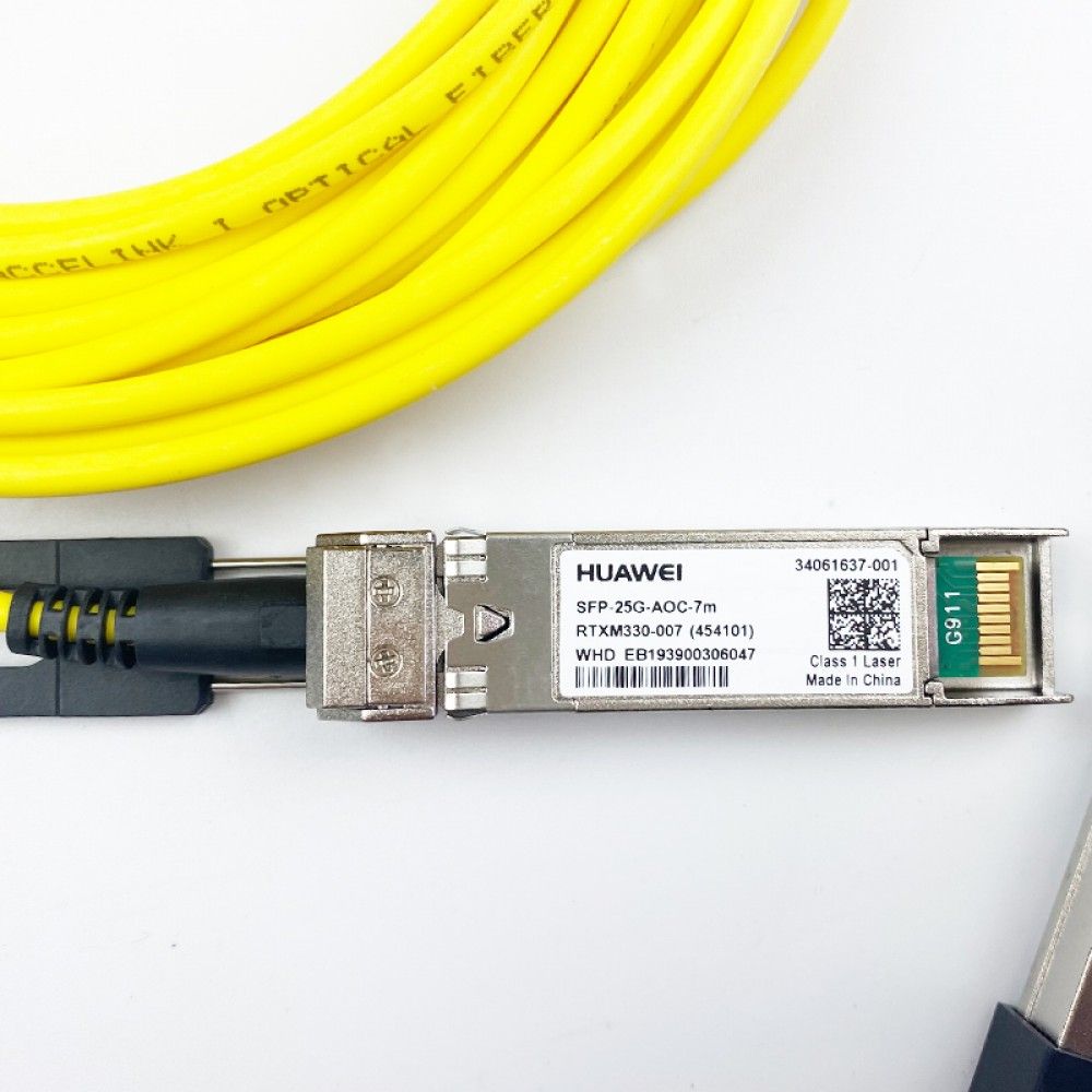 Трансивер Huawe* 25G SFP28 to SFP28 AOC cable 7m (34061637-001)