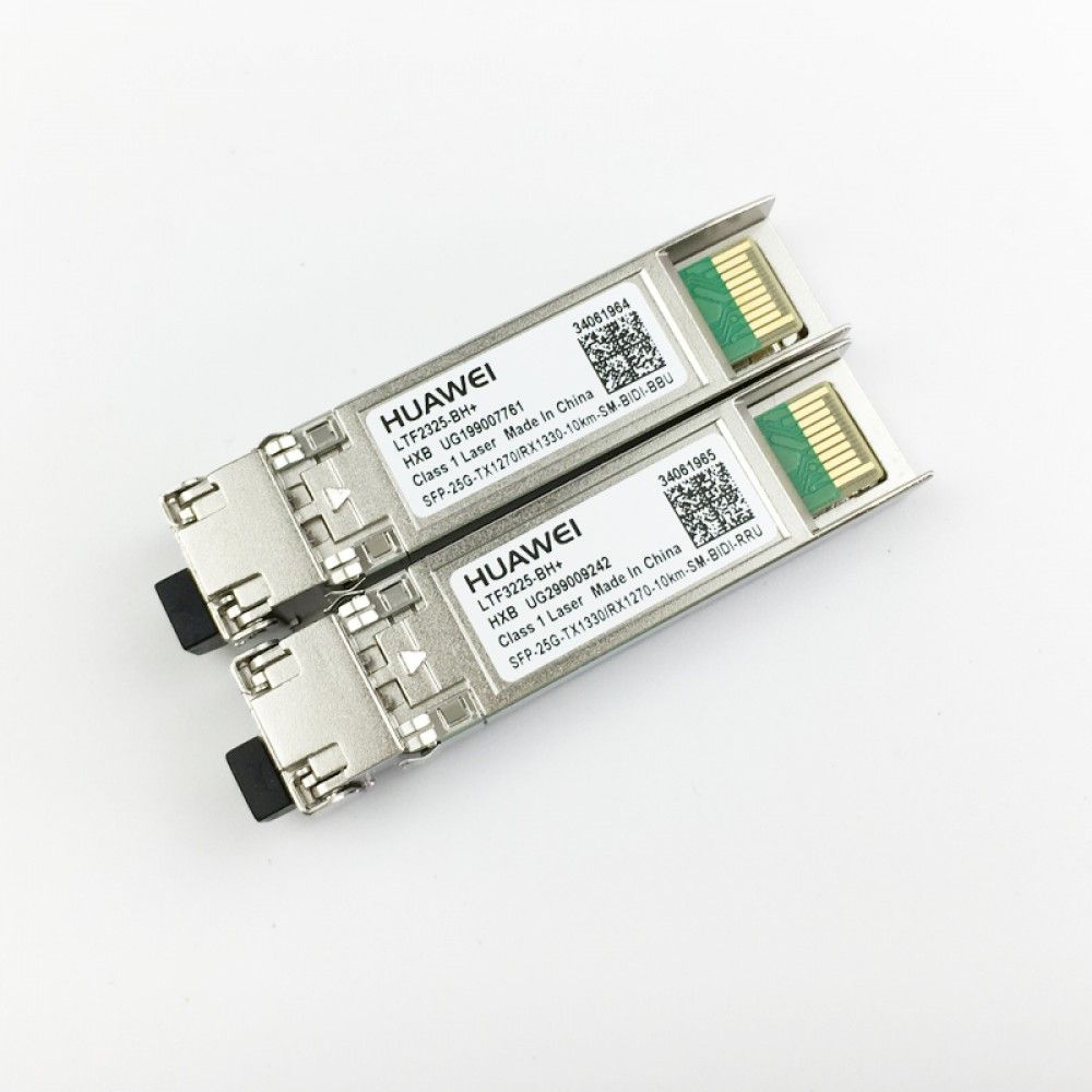 Трансивер Huawe* BiDi SFP28 1330nm Tx 1270nm Rx 25Gb/s 4dBm 2dBm 10.3dBm LC 10km 40 85degC (34061965)
