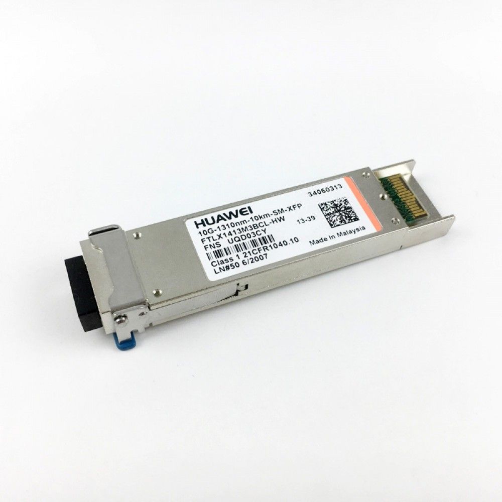 Трансивер Huawe* XFP 1310nm 9.95 10.71Gb/s 6dBm -1dBm 14.4dBm SM LC 10km (34060313)