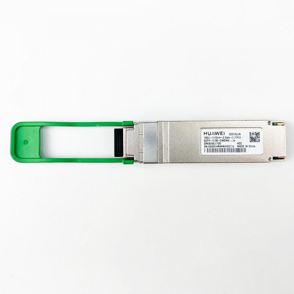 Трансивер Huawe* 02312UJN 100GBase-CWDM4 QSFP28 100G SM Module 1310nm 0.5km LC (02312UJN)