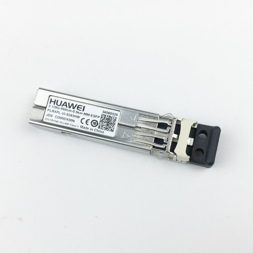 Трансивер Huawe* eSFP 850nm 2.125Gb/s Multi rate 9.5 -2.5dBm 17dBm LC MM 0.5km (34060325)