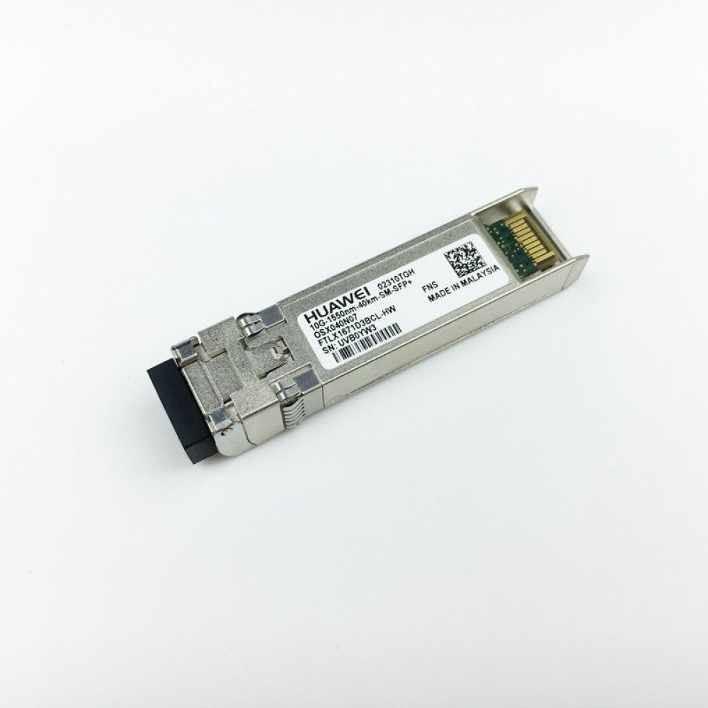 Трансивер Huawe* SFP+ 1550nm 9.95 11.1Gb/s 4.7dBm 4dBm 14.1dBm LC SM 40km (02310TGH)