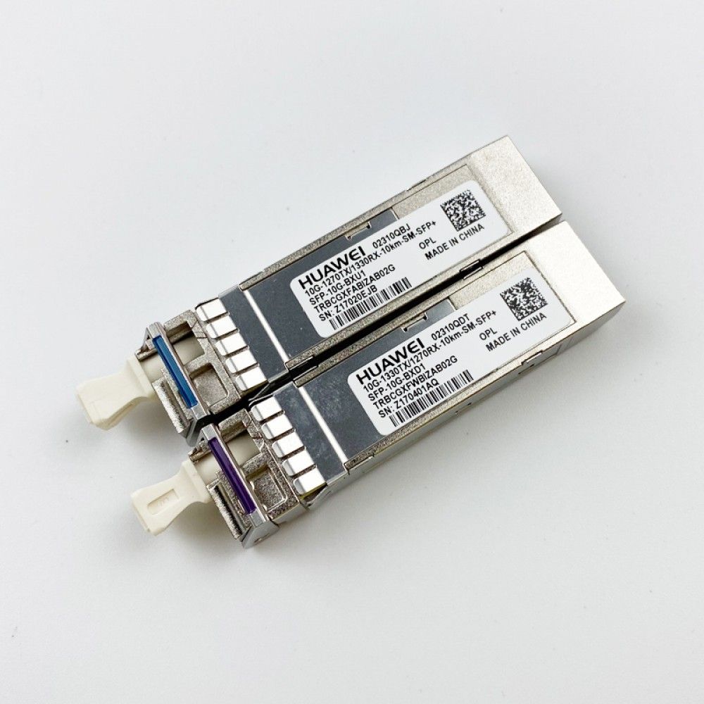 Трансивер Huawe* SFP-10G-BXD1 10GBase BIDI SFP+ 10G TX1330nm/RX1270nm 10km LC (02310QDT)