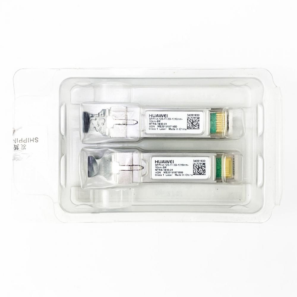 Трансивер Huawe* 34061630 SFP+ 1310nm 0.125Gb/s 11.1Gb/s with CDR 6.0 -1.0dBm 14.4dBm LC SM 10km (34061630)