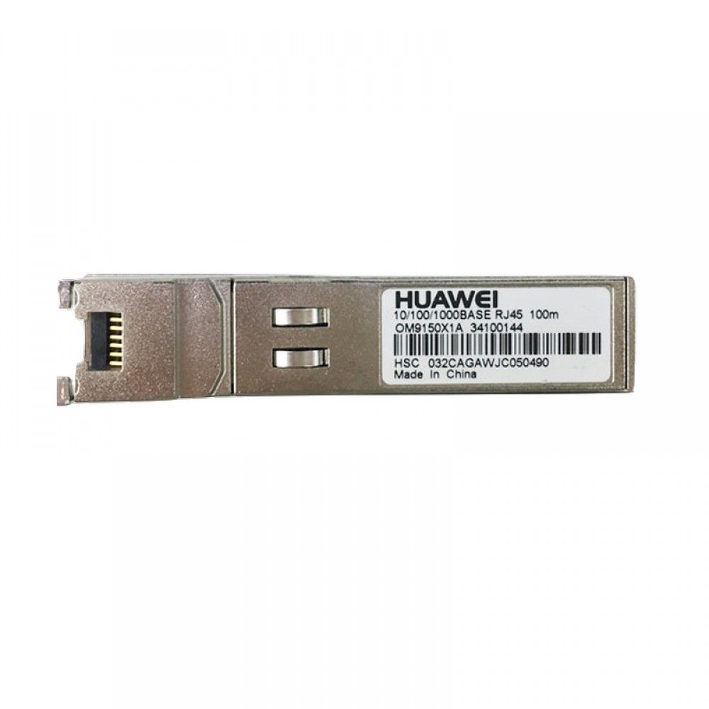 Трансивер Huawe* 1000BASE-T SFP Module RJ45 100m 40 85degC (34100144)