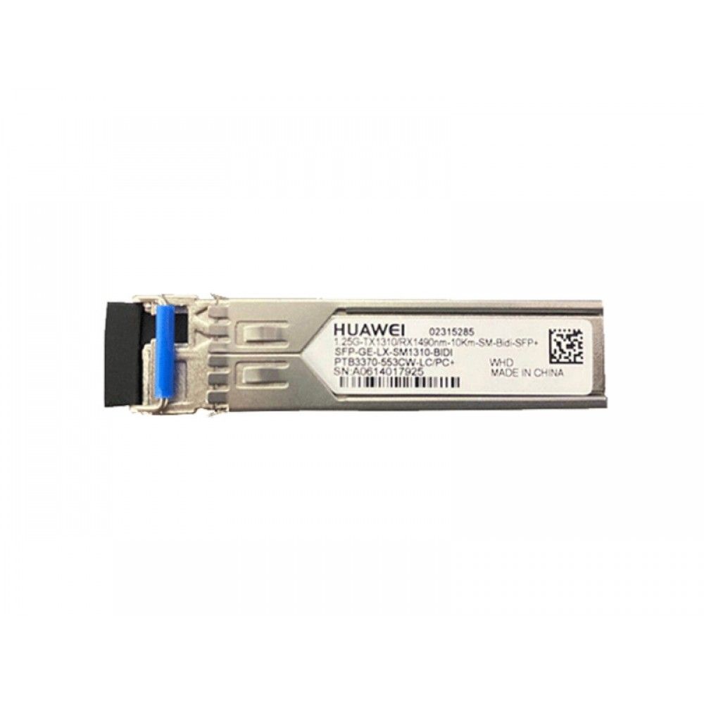 Трансивер Huawe* SFP-GE-LX-SM1310-BIDI Optical Transeiver eSFP GE BIDI TX1310/RX1490 10km LC (2315285)