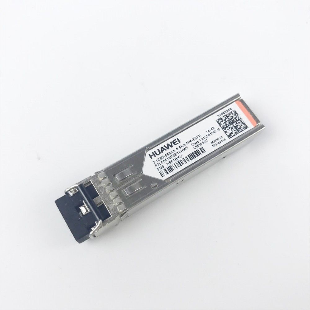 Трансивер Huawe* eSFP 850nm 2.125Gb/s Multirate 9.5 -2.5dBm 17dBm LC MM 0.5km (34060286)