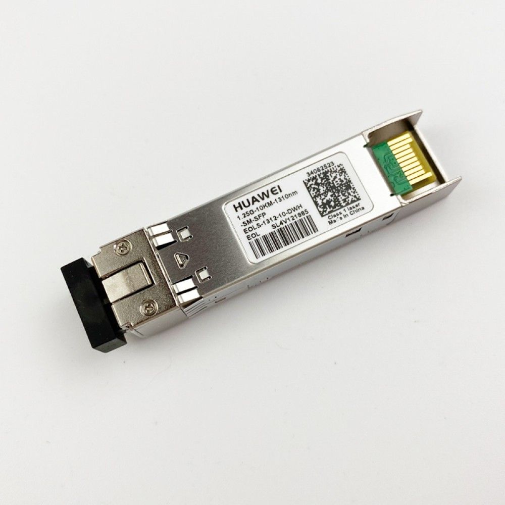 Трансивер Huawe* Low Speed eSFP 1310nm 1.25Gb/s 9dBm 3dBm 20dBm LC 10km (34062523)